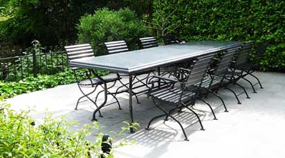 Basalt tuintafels