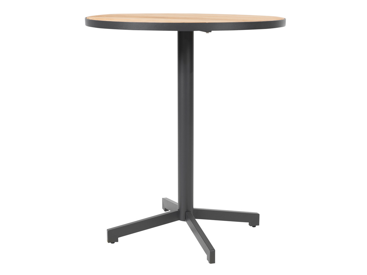 Fiesta Bar table teak round 90 cm. (H 105 cm)