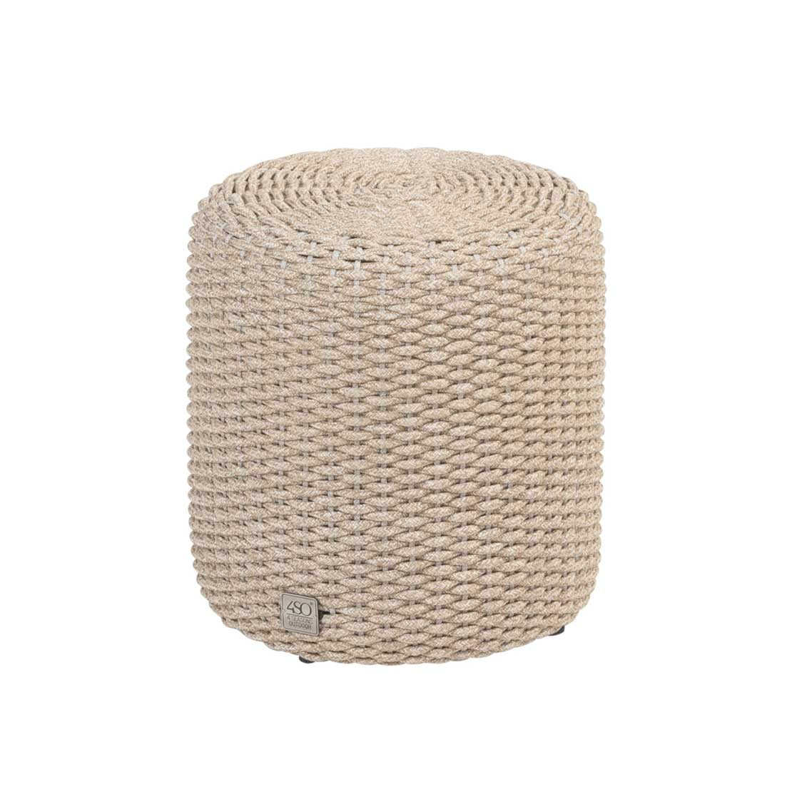 Muffin rope round 40 cm (H42) Latte hocker