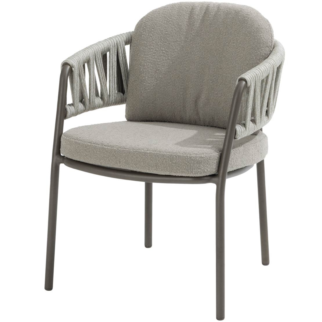 Calma dining chair terre with 2 cushions