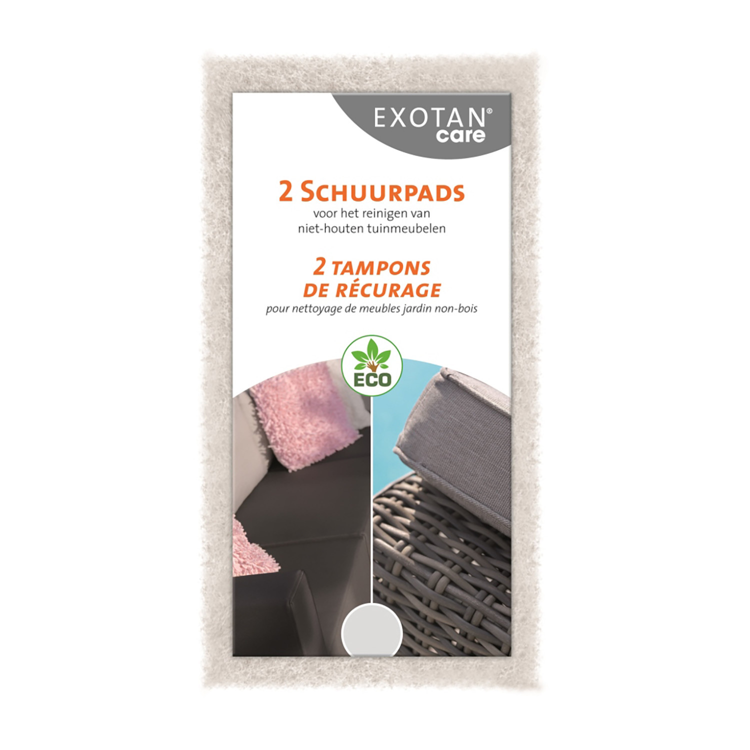 Exotan Care Scrub schuurpads (2 stuks)