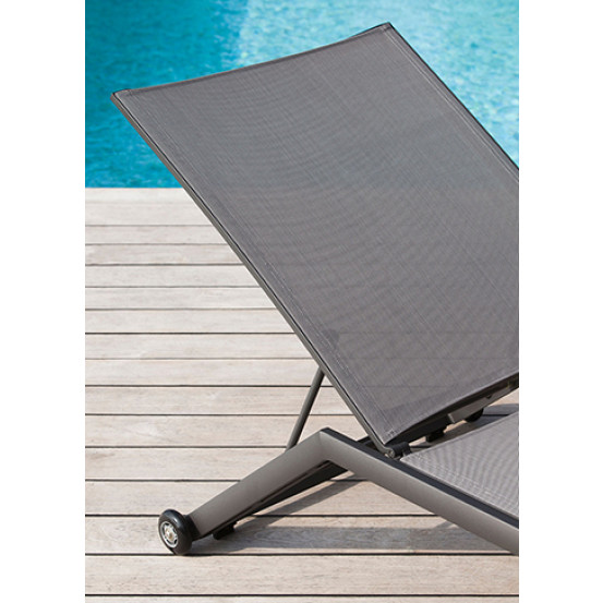 Hydra charcoal ligbed met wiel