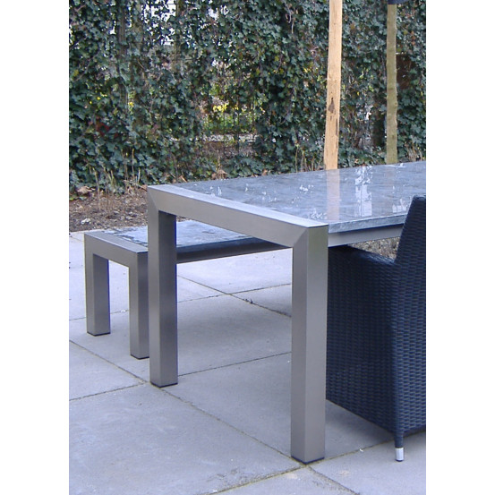 Bankonderstel Zijliggers RVS