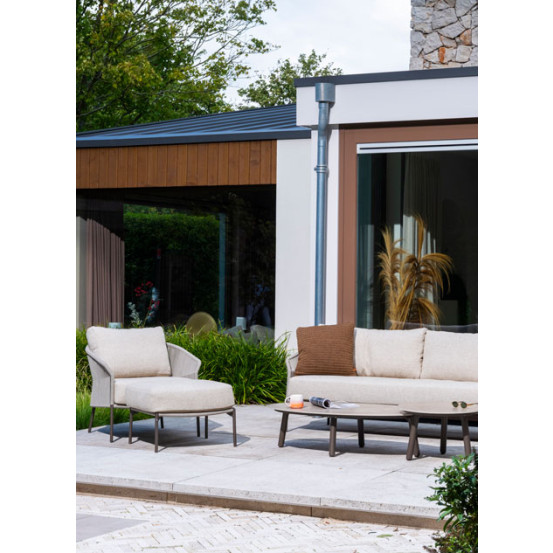 Florence living chair terre with 2 cushions