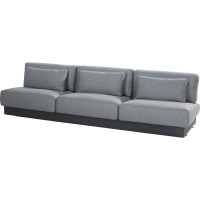 Ibiza modular 3 seater bench with 9 cushions