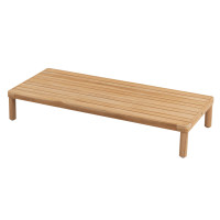 Finn coffee table natural teak 150 x 65 x 25 cm