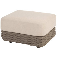 Maxime footstool terre with cushion