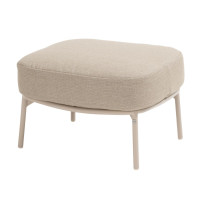 Calma footstool latte with cushion