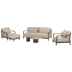 Capresi loungeset met Sofie coffeetables