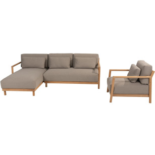 Marie chaise-loungeset met loungestoel