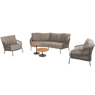 Capalbio loungeset met Volta coffeetables