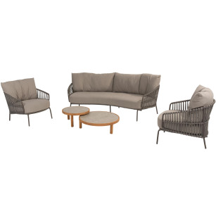Capalbio loungeset met Finn coffeetables