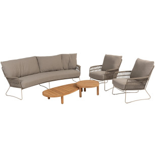 Botanic loungeset met Finn salontafels