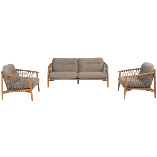 Nora stoel-bank loungeset