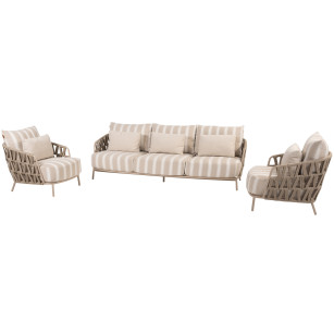 Beverly stoel-bank loungeset