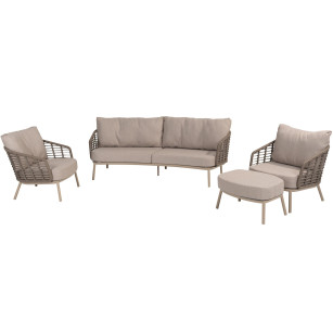 Puglia loungeset met hocker
