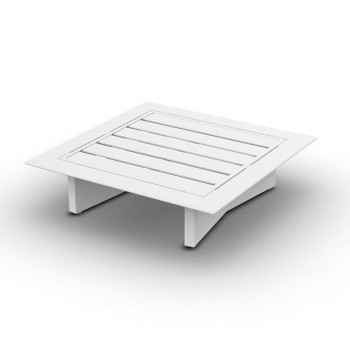 Arbon Lounge Base 1-Seat Alu White Mat