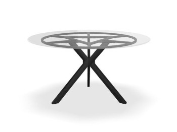 Locarno table frame Anthracite 1098 mm
