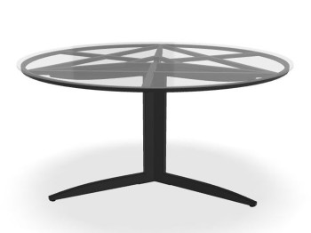 Embrace table frame Anthracite round 1460mm