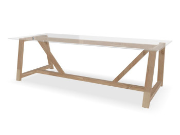 Noah dining base natural teak 2270 x 945 mm