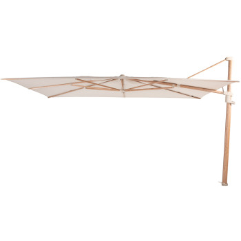 Finca 400 x 300 cm. Woodlook frame Sand