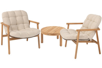 Samos loungeset met Finn coffeetable