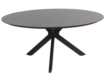 Locarno table HPL slate anthracite 160 cm