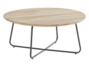 Axel lounge tuintafel rond 90cm (H=35CM)