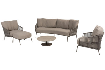 Capalbio loungeset met Boaz coffeetable
