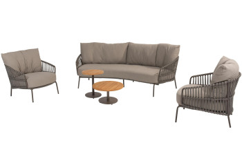Capalbio loungeset met Volta coffeetables