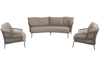 Capalbio loungeset 3-delig