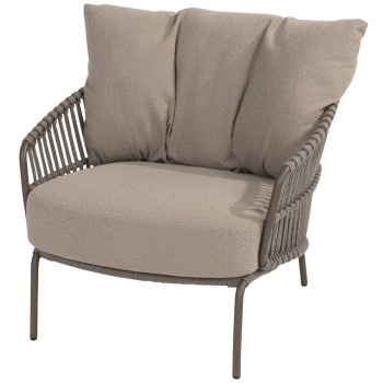 Capalbio living chair terre with 2 cushions