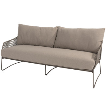 Moretti living bench 3 seater terre with 3 cushions