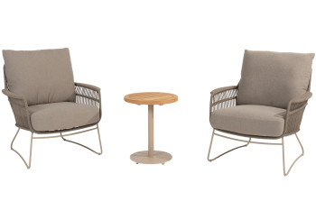 Botanic bistro loungeset met Volta sidetable