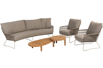 Botanic loungeset met Finn salontafels
