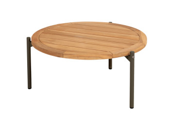 Yoga coffee table terre Natural teak 73 cm (H35)
