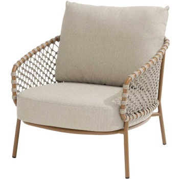 Martinique living chair amber with 2 cushions