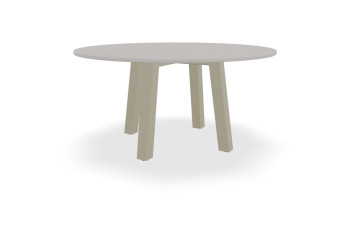 Ronde Dekton Nebbia low-dining tafel Susa