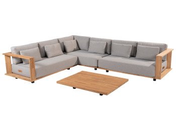 Eternity modular corner with Metropolitan coffeetable