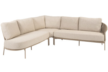 Florence latte hoek loungeset