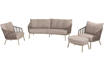 Puglia loungeset met hocker