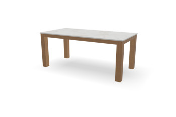 Rechthoekige Dekton Entzo tafel Standaard Guariuba