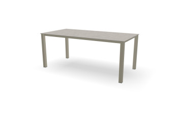 Rechthoekige Dekton Grigio tafel Standaard 60 mm