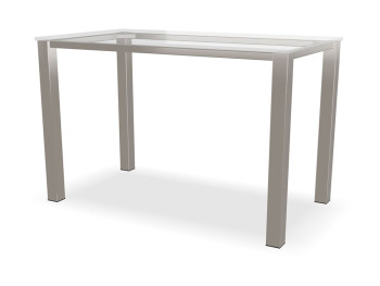 Bartafel onderstel Standaard RVS
