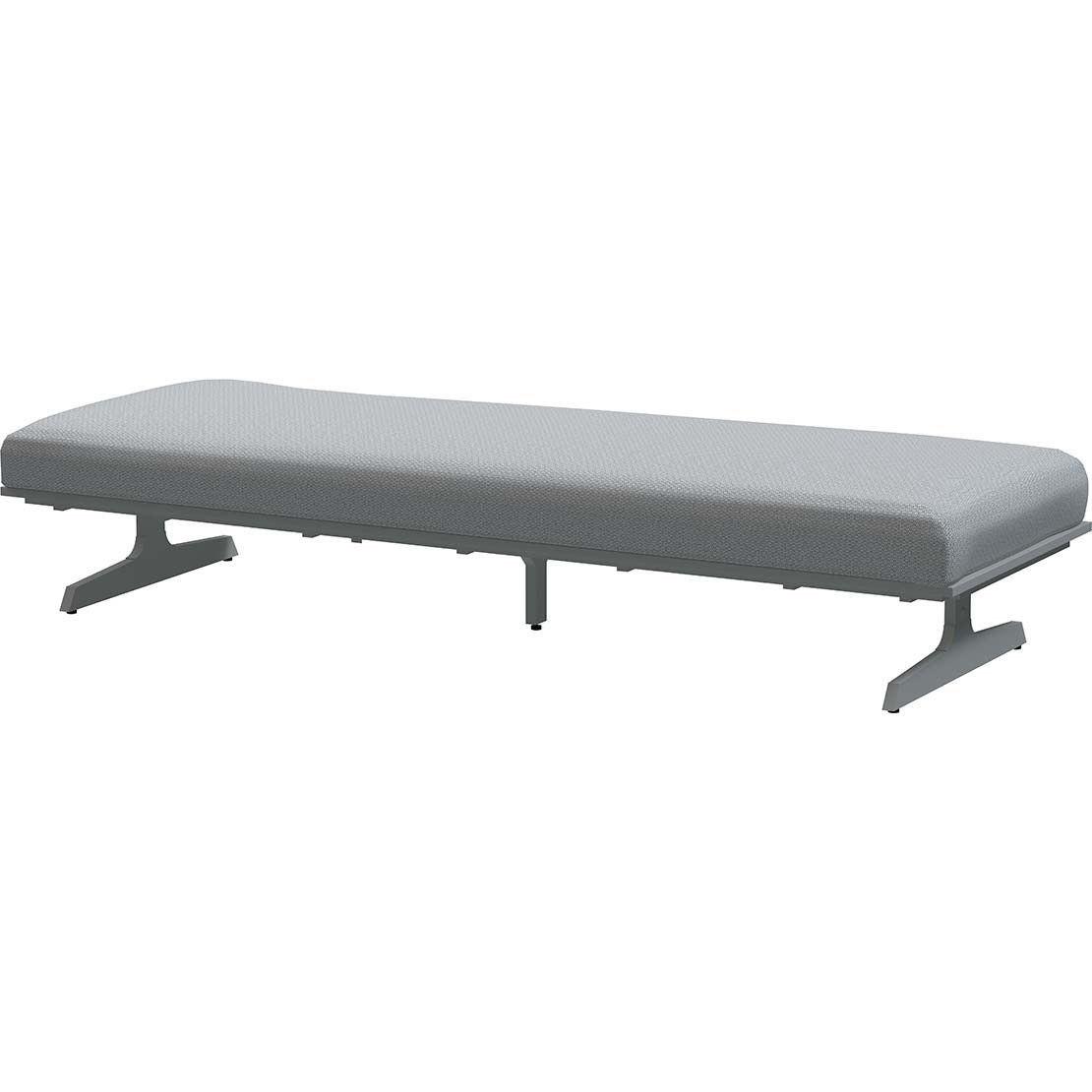 Play panel concept Frost Grey 3 seater base with cushion