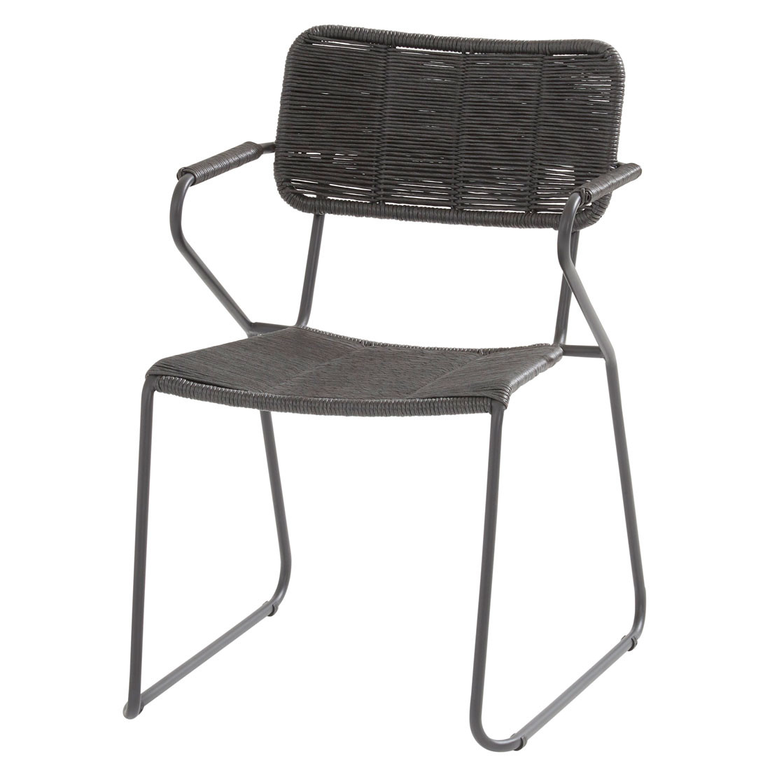 Swing stacking chair Anthracite