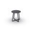 Elko Side Table Alu Charcoal Mat D45