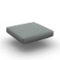 Lounge Cushion Ottoman 1-Seat Exteria Smoke