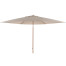 Azzurro 300 cm Ø Woodlook frame Sand