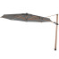Siesta Premium 350 cm Ø Woodlook frame Charcoal
